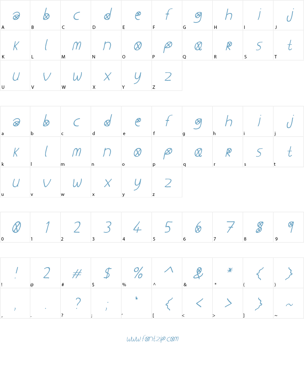 How Dumb Was I Font Character